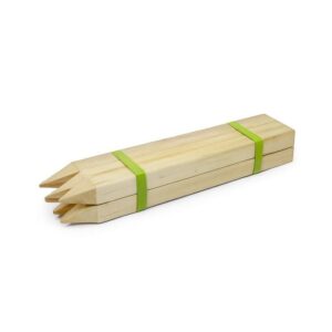 Hardwood Stakes<br> <p style="font-size:20px;padding-top:12px;margin:0;">38x38mm/6 pack</p>